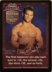 Chris Benoit face card